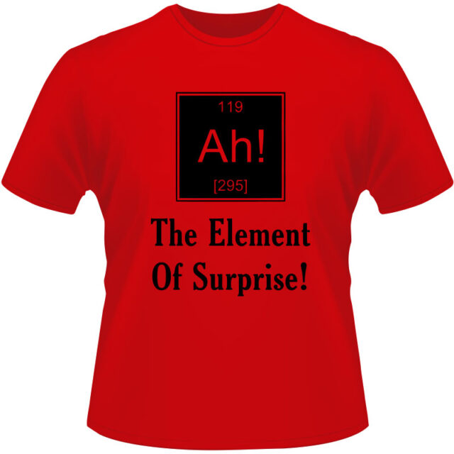 Arte Para Camiseta The Element Or Surprise