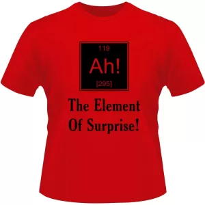 Arte Para Camiseta The Element Or Surprise