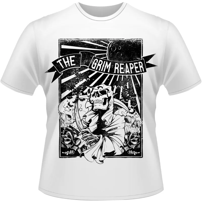 Arte Para Camiseta The Grim Reaper