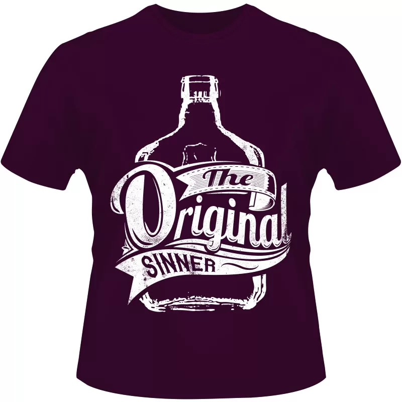 Arte Para Camiseta The Original Sinner