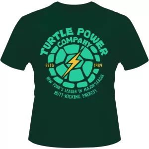 Arte Para Camiseta Turtle Power