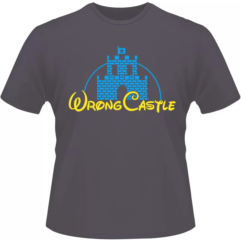 Arte Para Camiseta Wrong Castle
