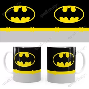 Arte Para Caneca Batman