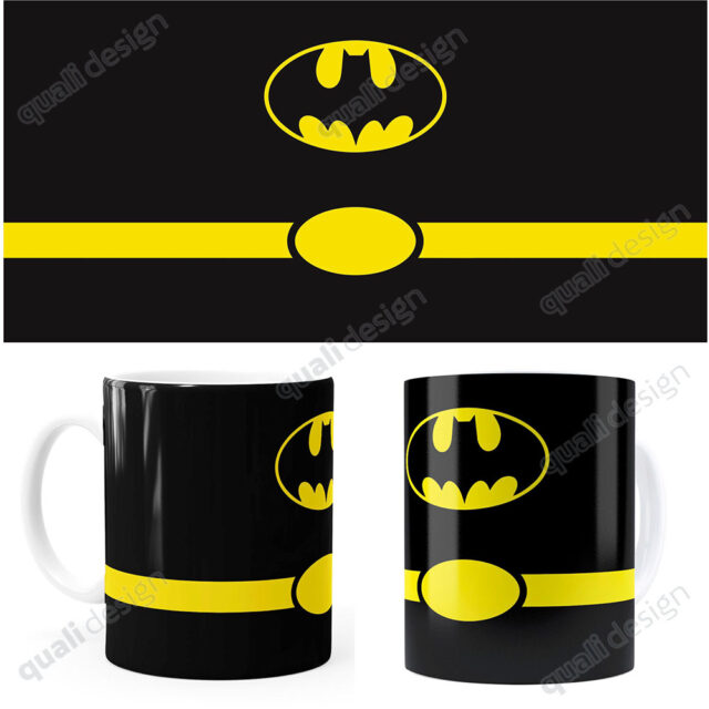 Arte Para Caneca Batman Minimalista