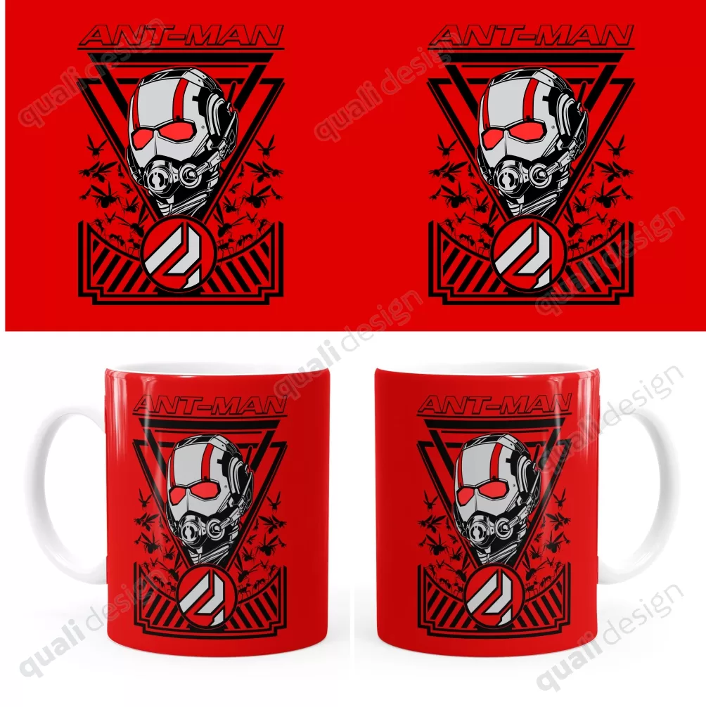 Arte Para Caneca Homem-formiga V01