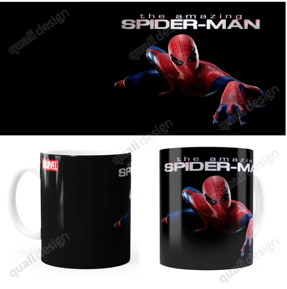 Arte Para Caneca O Incrivel Homem Aranha