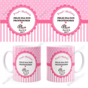Arte Para Caneca Personalizada Dia Dos Professores Com Nome