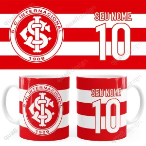 Arte Para Caneca Personalizada Do Internacional V01