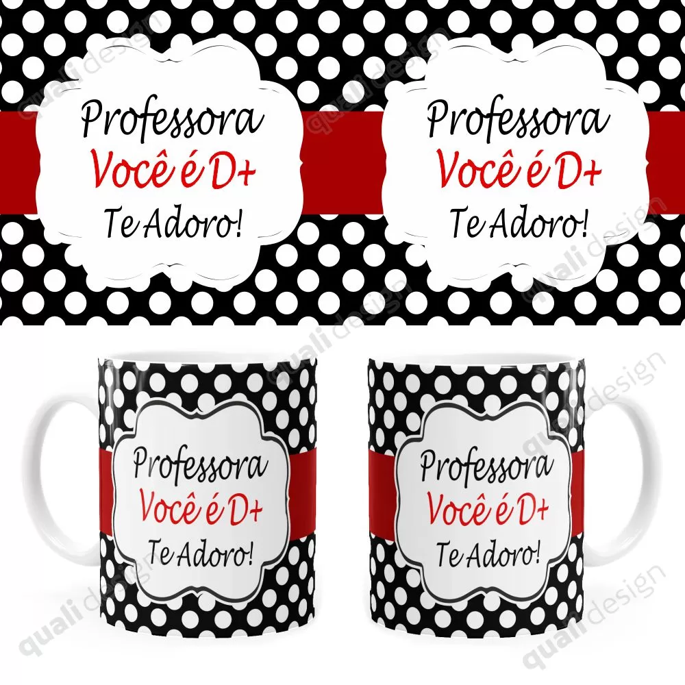 Arte Para Caneca Professora Você é Demais