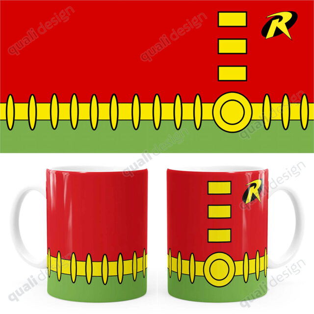 Arte Para Caneca Robin Batman Série