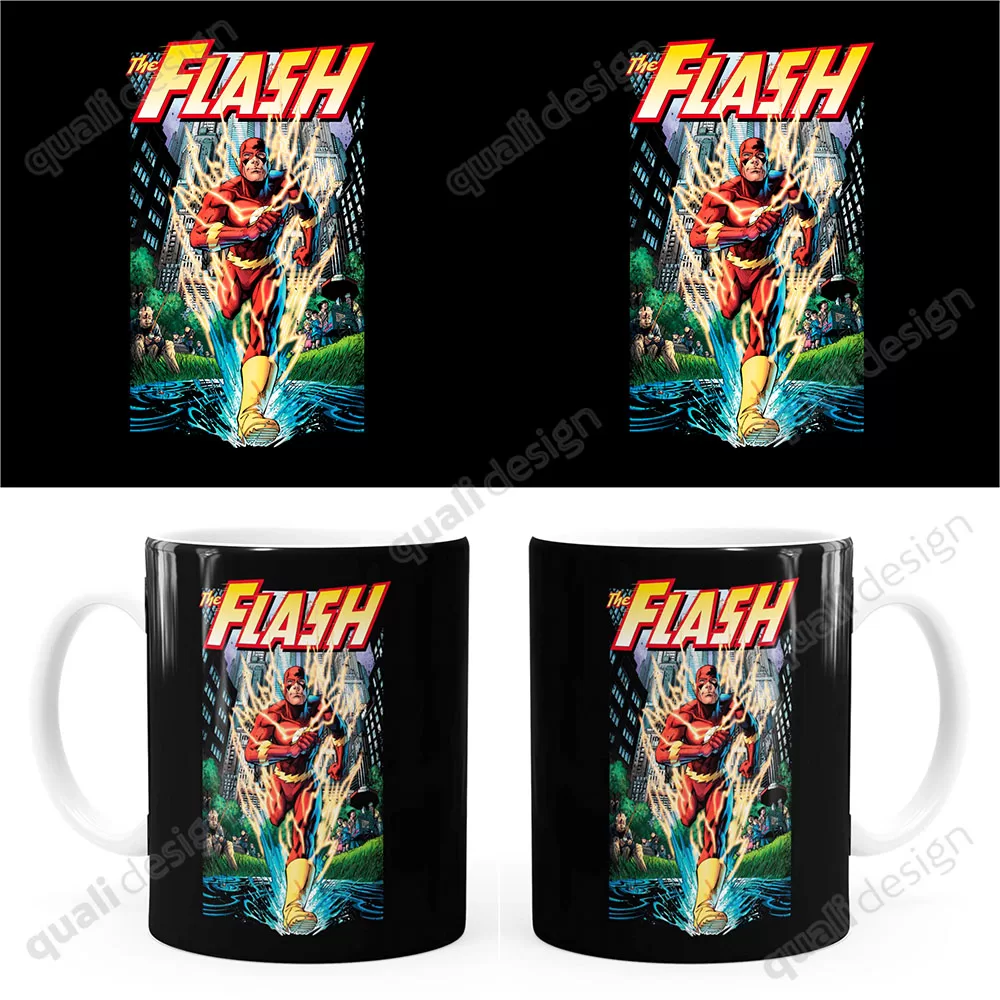 Arte Para Caneca The Flash Quadrinhos Hq V02