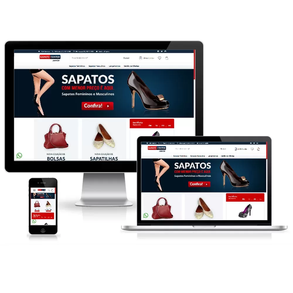 Loja de sapatos sales virtual