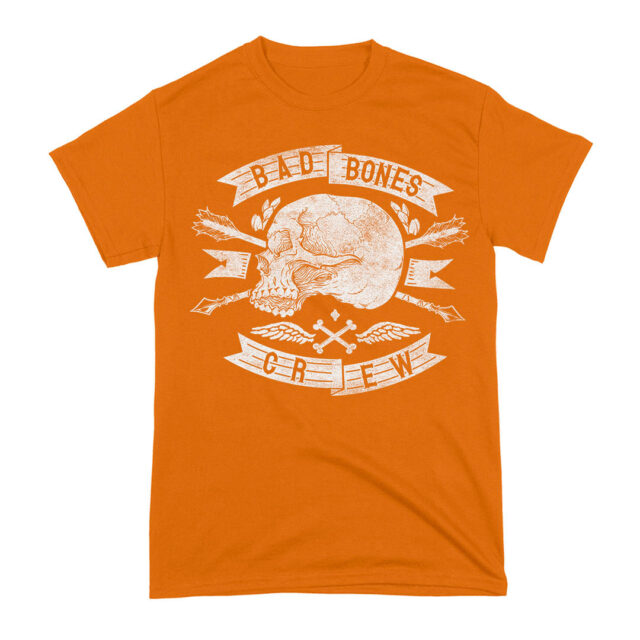 Arte Camiseta Bad Bones Crew Skull