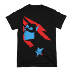 Arte Camiseta Capitão America Star