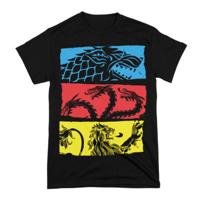 Arte Camiseta Game Of Thrones Elements