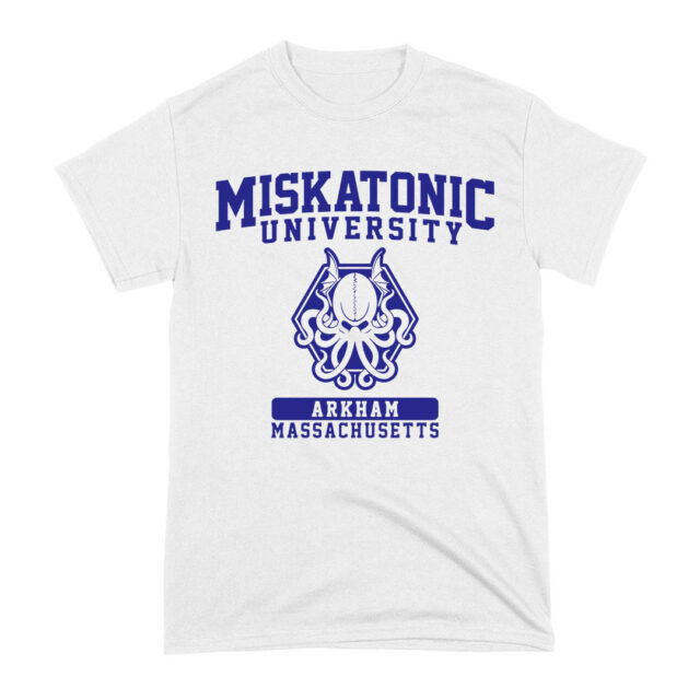 Arte Camiseta Miskatonic University Arkham