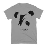 Arte Camiseta Panda Rock