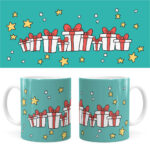 Arte Caneca Natal 41 Digital Png