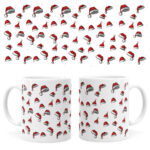 Arte Caneca Natal 66 Digital Png