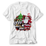 Arte Camiseta Natal Papai Noel Ho Ho Ho Png