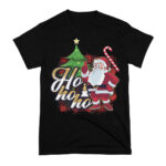 Arte Camiseta Natal Papai Noel Ho Ho Ho Png