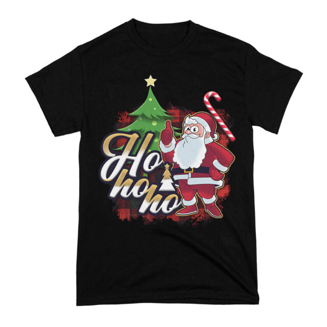 Arte Camiseta Natal Papai Noel Ho Ho Ho Png
