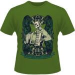 Arte Para Camiseta Accordion Skull Greaper