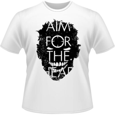 Arte Para Camiseta Aim For The Head