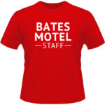Arte Para Camiseta Bates Motel Staff