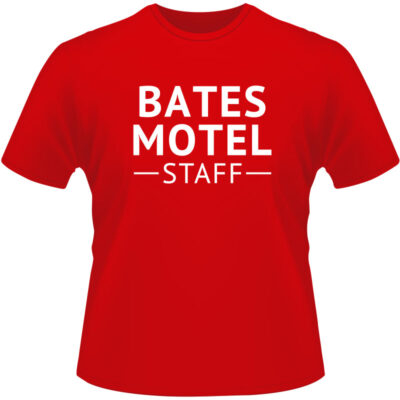 Arte Para Camiseta Bates Motel Staff