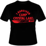 Arte Para Camiseta Camp Crystal Lake I Survived