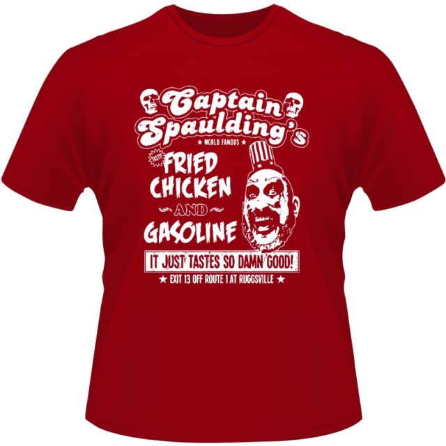 Arte Para Camiseta Captain Spaulding’s Fried Chicken