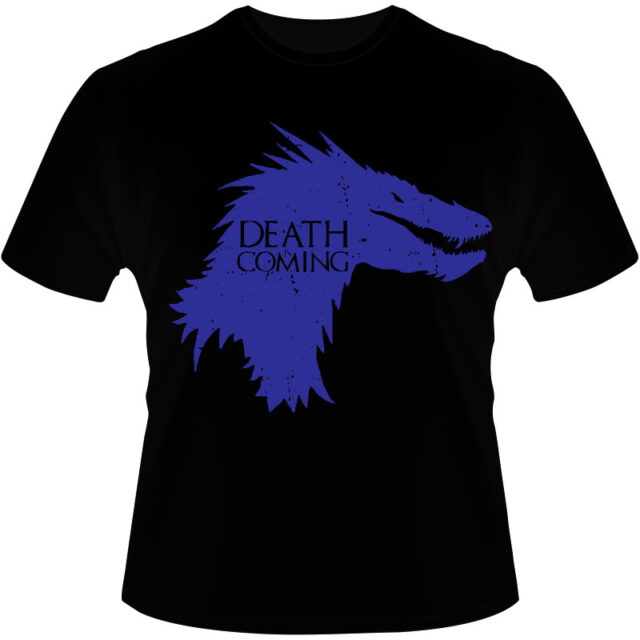 Arte Para Camiseta Death Coming