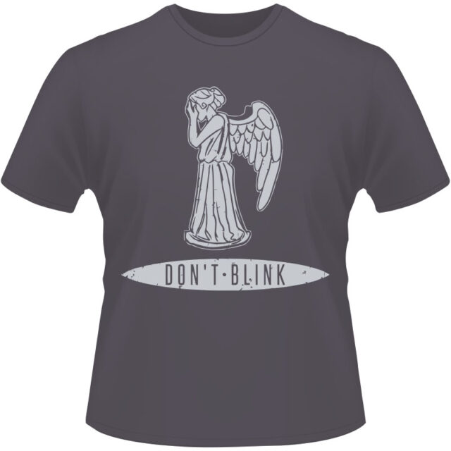 Arte Para Camiseta Don’t Blink V05