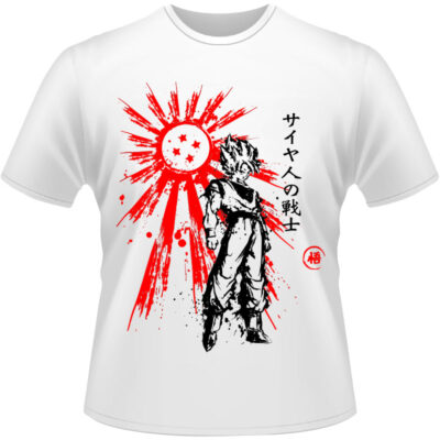 Arte Para Camiseta Dragon Ball Goku Super Saiyan