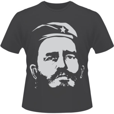 Arte Para Camiseta Fidel Castro V01
