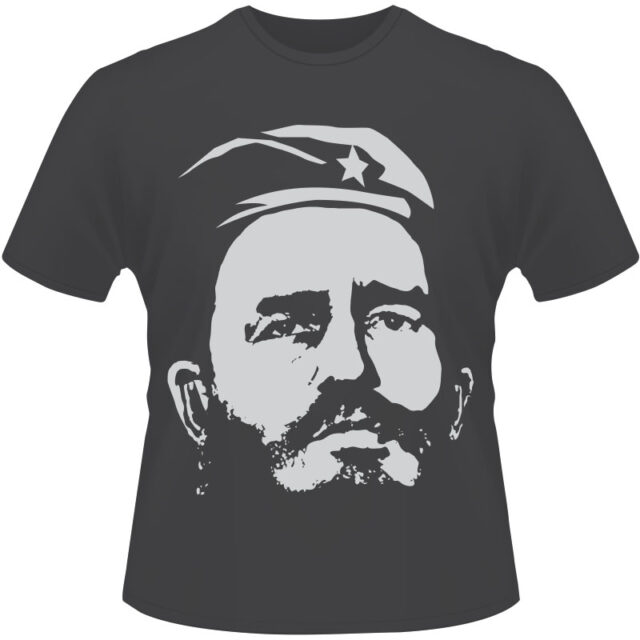 Arte Para Camiseta Fidel Castro V01