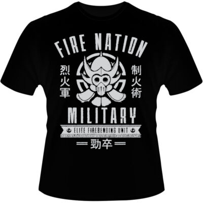 Arte Para Camiseta Fire Nation Military