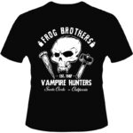 Arte Para Camiseta Frog Brothers Vampire Hunters