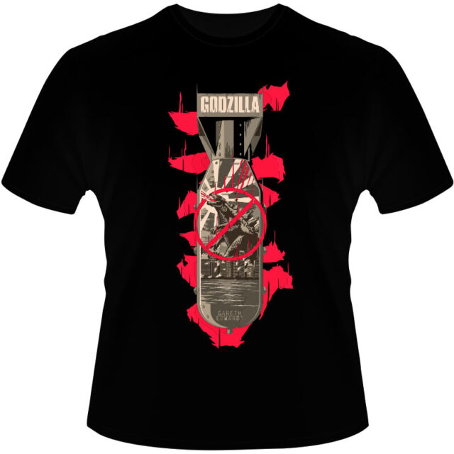Arte Para Camiseta Godzilla Nuclear