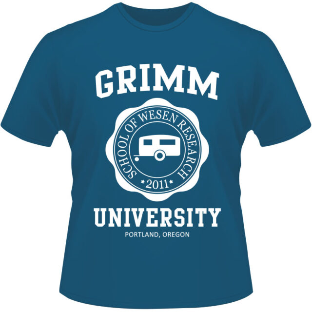 Arte Para Camiseta Grimm University