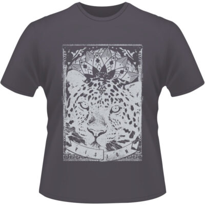 Arte Para Camiseta Jaguar Gray