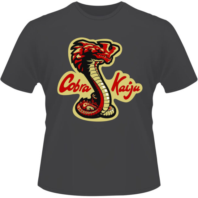 Arte Para Camiseta Kaiju Snake