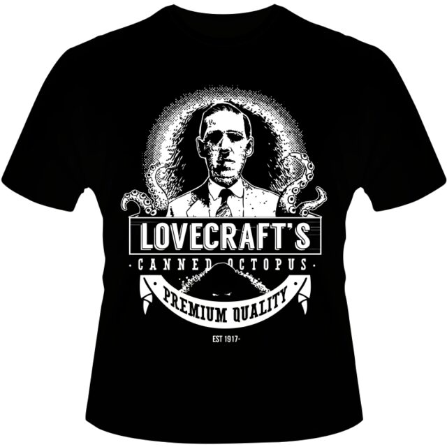 Arte Para Camiseta Lovecraft Octopus