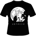 Arte Para Camiseta Meu Amigo Totoro Moon
