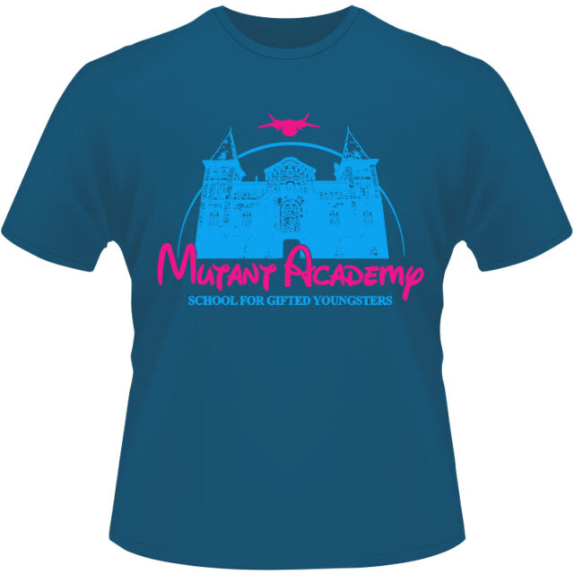 Arte Para Camiseta Mutant Acadamy X-men