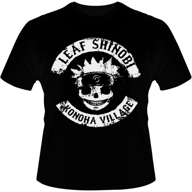 Art Para Camiseta Naruto Skull Off-white