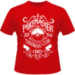 Arte Para Camiseta Pokémon Poke Master