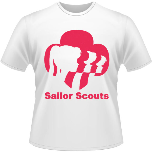 Arte Para Camiseta Sailor Scouts