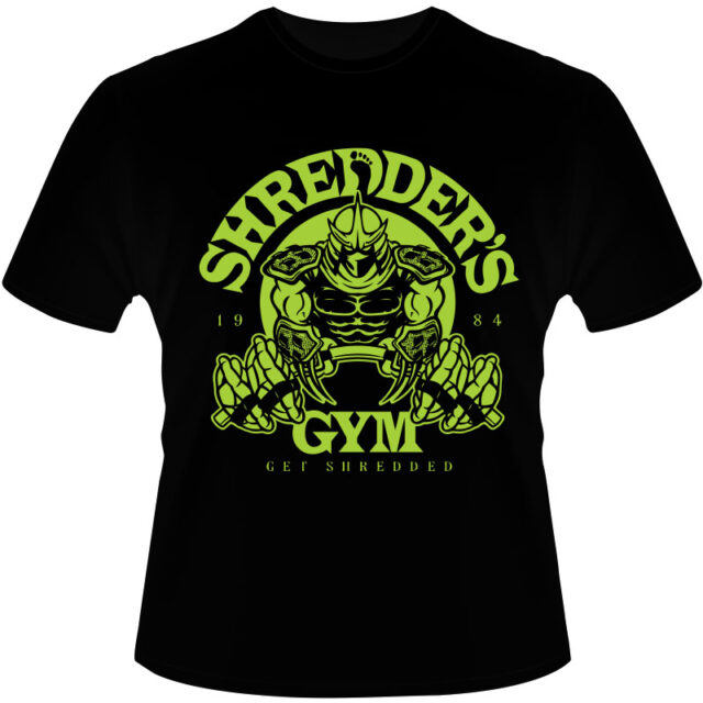 Arte Para Camiseta Shredders Gym